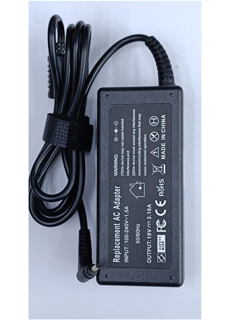 CS 19V 3.16A 3.0 X 1.1MM AC Adapter Charger Carger Casan Laptop Samsung mini  - Image 3