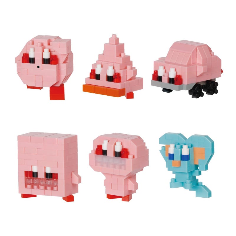 nanoblock - Kirby - Kirby and The Forgotten Land (Blind Box Complete Set), mininano Series Building Kit - Image 1