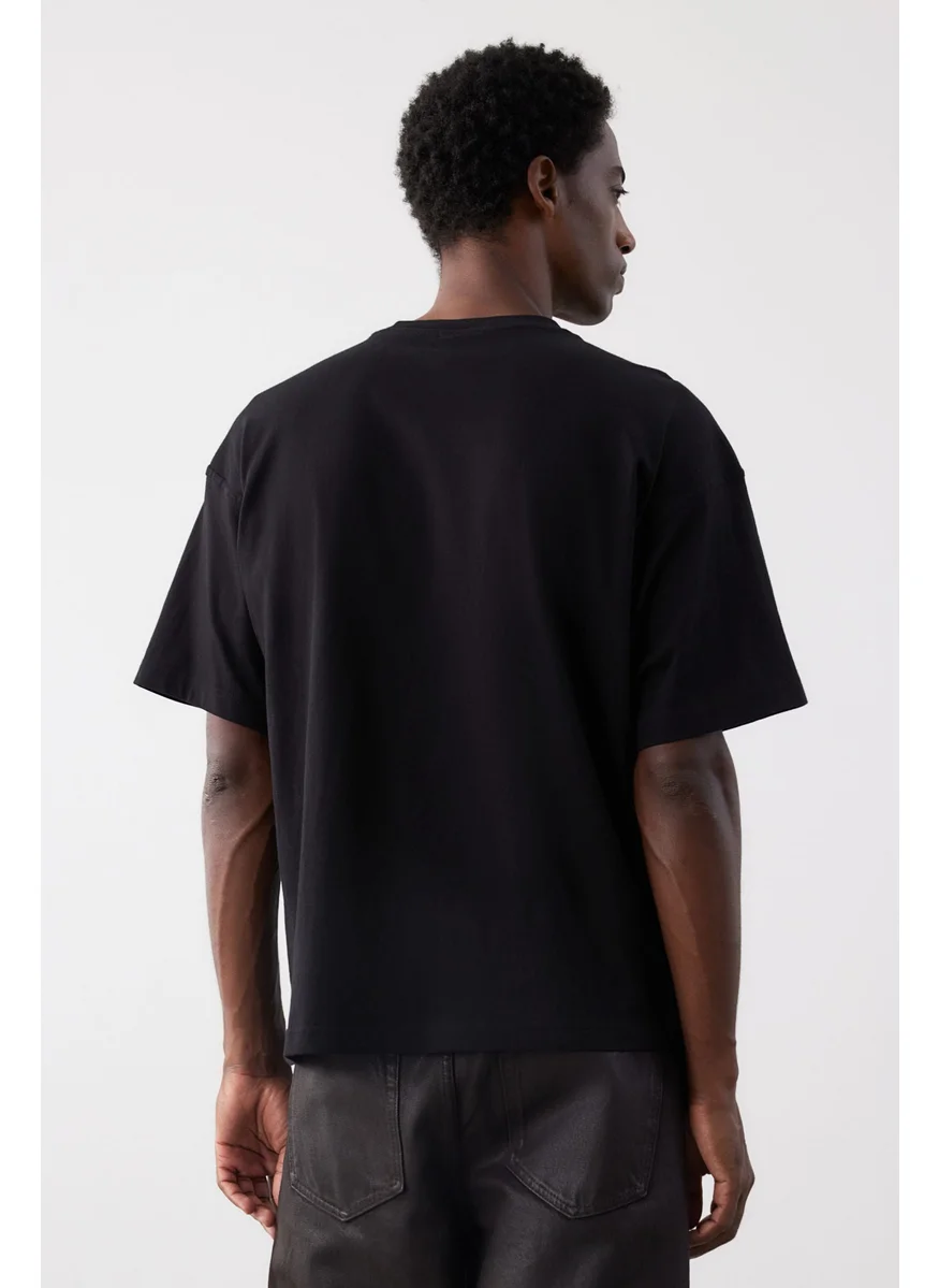 H&M Oversized Fit Cotton T-Shirt