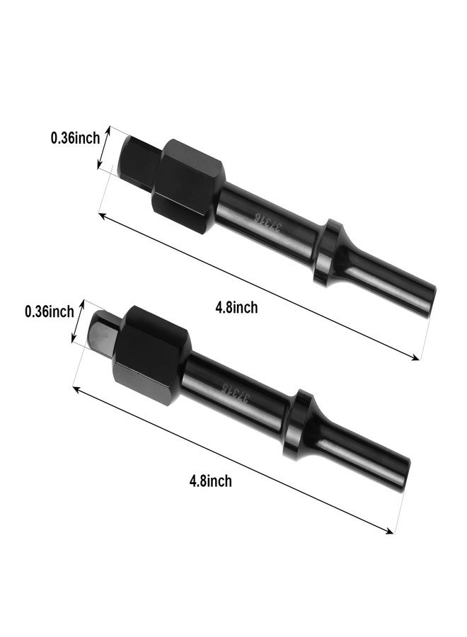 Jetuplusllc 32029 Pneumatic Bolt Breaker Tools Set 37315 3/8" & 37316 1/2" Bolt Breaker Shake 'n Break Removing Stubborn Fasteners Bolts Nuts - Image 3