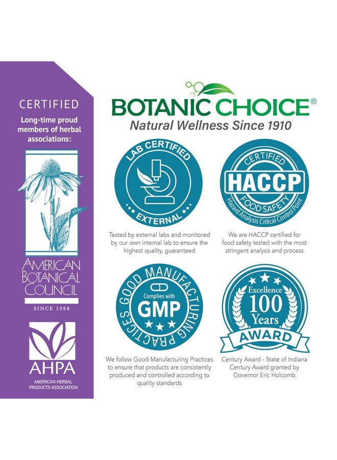 Botanic Choice مستخلص زهرة العاطفة السائل من بوتانيك تشويس - مكمل عشبي خالي من الكحول، دعم تقليدي للاسترخاء - 1 أونصة سائلة عبوة 2 - Image 5