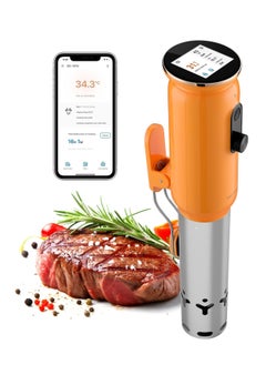 INKBIRD INKBIRD WiFi Sous Vide Machine ISV-101W 1000 Watts Sous Vide Cooker 3D Water Circulation Heating with App Preset Menus Cooking Booking Function Cooking...  - Image 1
