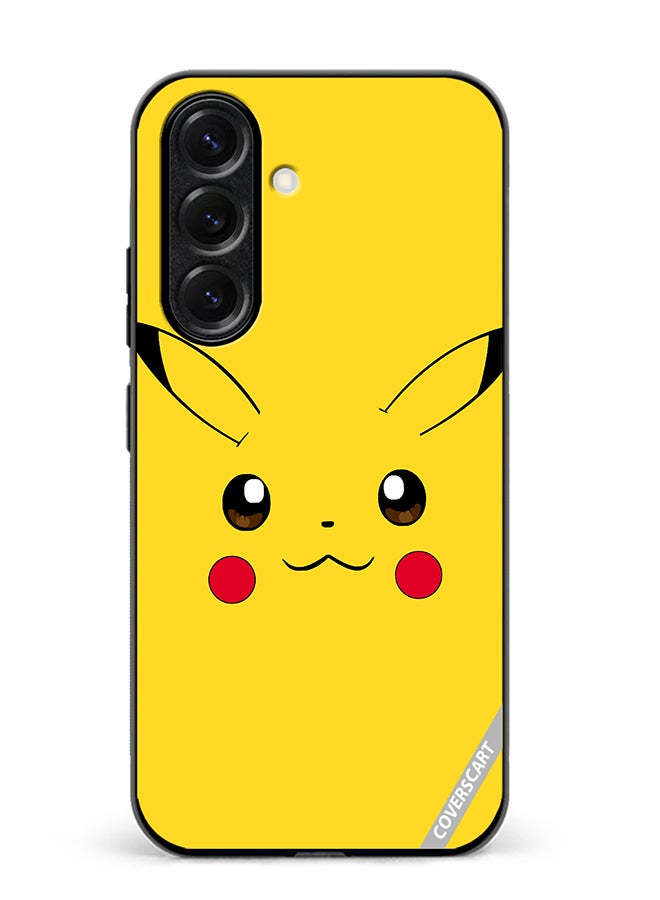 Protective Case Cover For Samsung Galaxy S25 Pikachu Design Multicolour