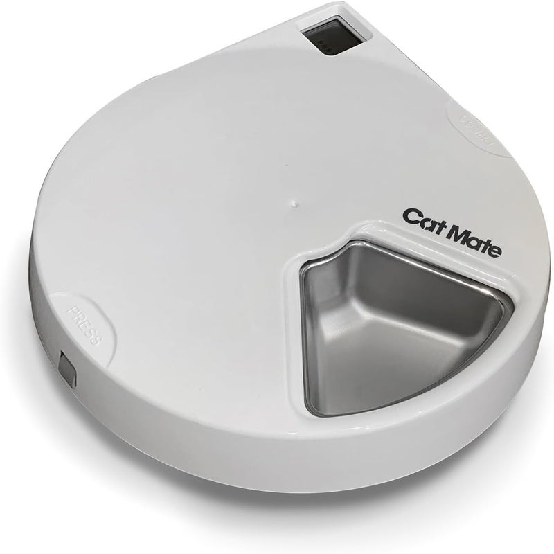Cat Mate Stainless Steel Inserts x 5 for Five-meal Automatic Pet Feeder (Bowls Only) - Image 5