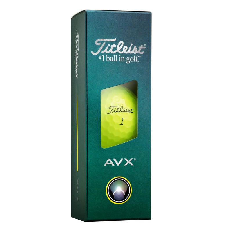 Titleist AVX Golf Balls, Yellow (one Dozen) - Image 2