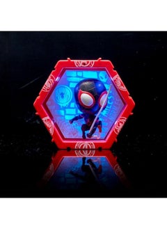 WOW! PODS Spiderman Collection - Miles Morales | Superhero Light-Up Bobble-Head Figure | Official Marvel Collectable Toys & Gifts, 4 Inches  - Image 4