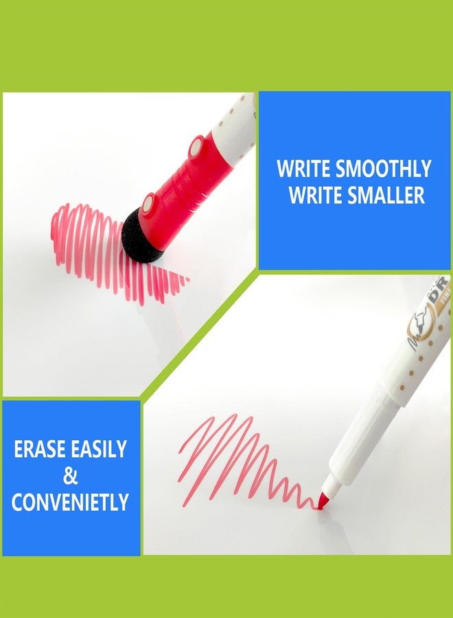 Mag-Fancy Magnetic Dry Erase Whiteboard Markers, 1mm Fine Tip, 5 Pack Classic - Image 3