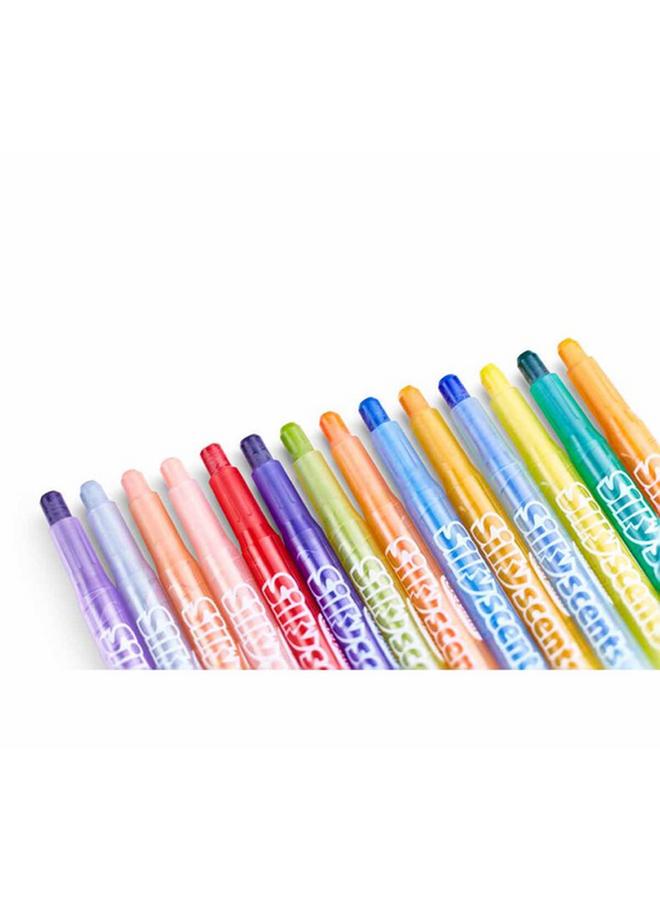 Crayola 24-Piece Silly Scents Smashups Mini Scented Twistable Crayon Set Multicolor CRA523470A000 - Image 5