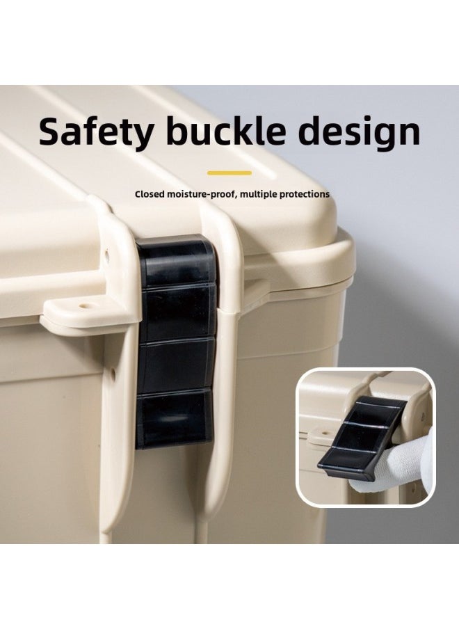 Generic Multifunctional Moisture-proof Storage Box Camera Photographic Equipment Precision Instrument Safety Protection Box Electric Hardware Toolbox-Color:J301 Small Size  Comes With Electronic Moisture Absorption Card + Sponge Pad  - Image 3