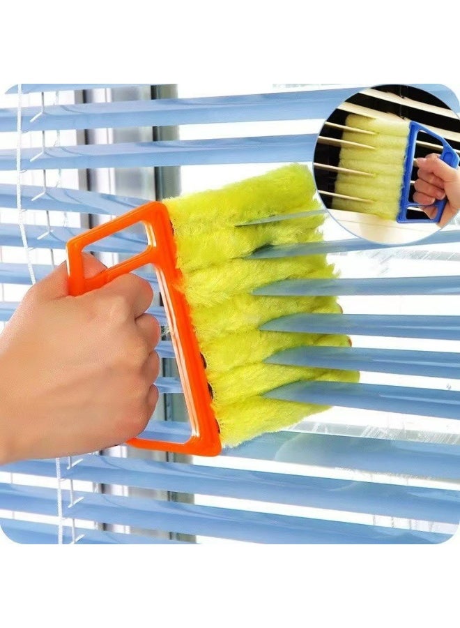 Washable Window Cleaning Brush, with Microfiber, To Easily Collect Dust, Clean Blinds, Air Conditioning Ventilation  - Image 2