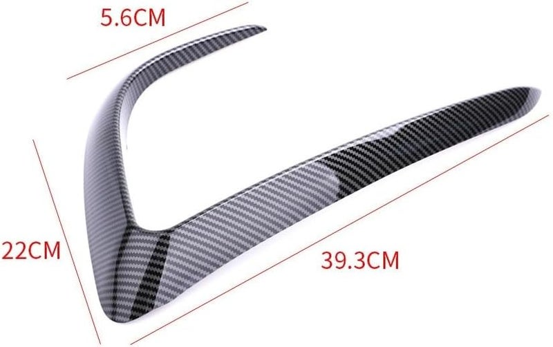 QASULER Fog Light Trim for Tesla Model Y - Image 3