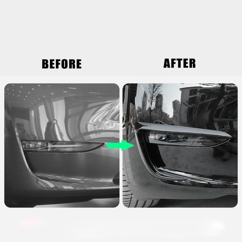 QASULER Fog Light Trim for Tesla Model Y - Image 4