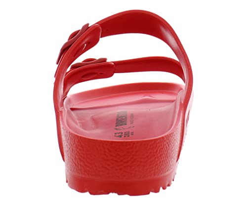 Birkenstock Unisex Arizona Essentials Slide-On Sandal, Active Red, 15-15.5 Women/13-13.5 Men, 46EU - Image 4