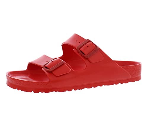 Birkenstock Unisex Arizona Essentials Slide-On Sandal, Active Red, 15-15.5 Women/13-13.5 Men, 46EU - Image 5