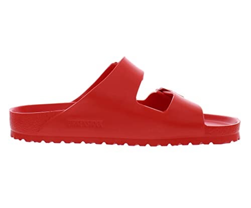 Birkenstock Unisex Arizona Essentials Slide-On Sandal, Active Red, 15-15.5 Women/13-13.5 Men, 46EU - Image 3