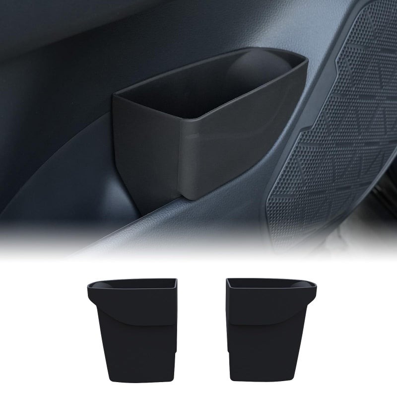 ELECFRESH 2PCS Door Side Trash Can Compatible with 2019-2024 2025 Toyota RAV4, Garbage Bin Storage Box for Toyota RAV4 Accessories 2025 2024 - Image 1