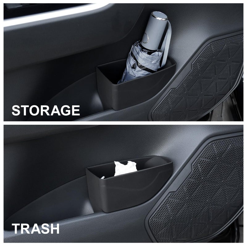 ELECFRESH 2PCS Door Side Trash Can Compatible with 2019-2024 2025 Toyota RAV4, Garbage Bin Storage Box for Toyota RAV4 Accessories 2025 2024 - Image 2
