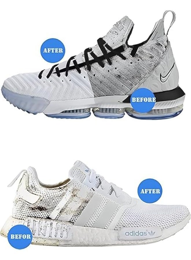 MXM Sneaker Shoe Cleaning Wipes, 2-Packs (60pcs), Professional Travel Disposable Shoe Wipes, Biodegradable Disposable White Safe for Leather, Canvas, Suede, Sports, Running Shoes (2 Pack) - Image 4