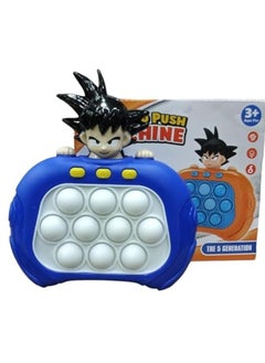 Quick Push Bubble Game, Quick Push Bubbles Game Console, Decompression Machine Games, Mini-Handheld Fast Speed Push Game, Pop Puzzle Game, Gift For Boys, Girls (Dragon Ball)-Package Shape May Vary
