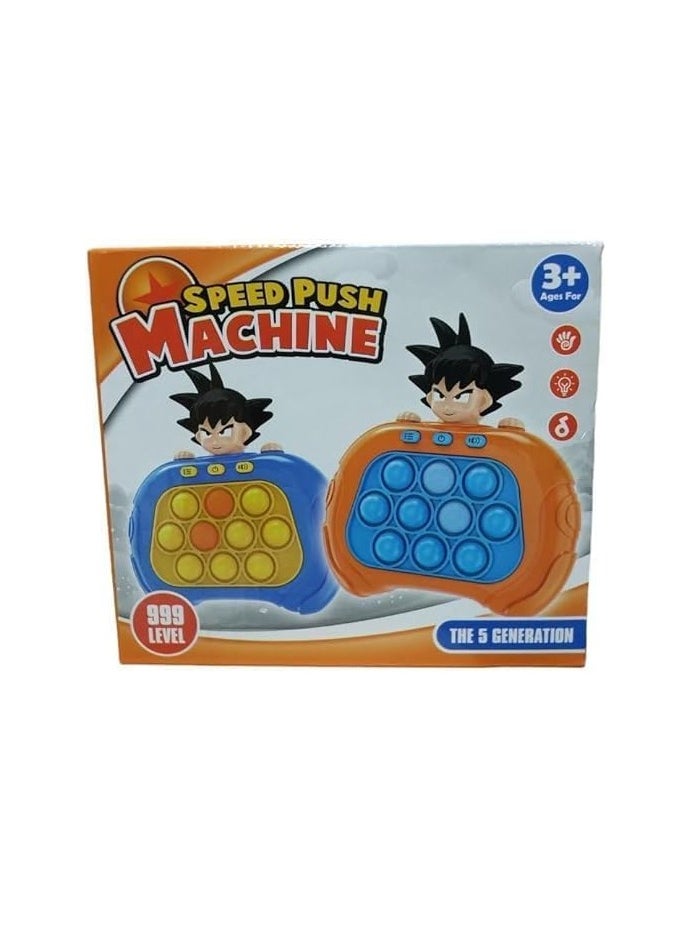 Generic - Quick Push Bubble Game, Quick Push Bubbles Game Console, Decompression Machine Games, Mini-Handheld Fast Speed Push Game, Pop Puzzle Game, Gift For Boys, Girls (Dragon Ball)-Package Shape May Vary - Image 1