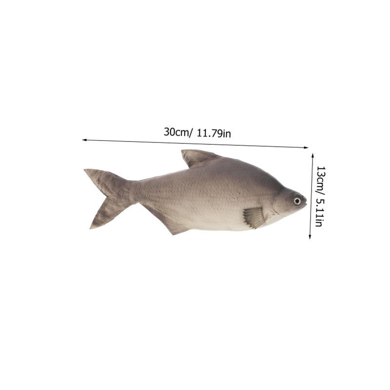 Lifelike Artificial Fish Toy for Pet Cat Play Aquarium Decor - Image 3