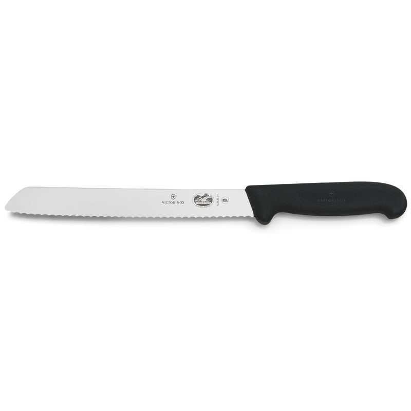 Victorinox Swiss Army 8" Serrated Bread Knife with Fibrox Handle, 47549 - Image 1