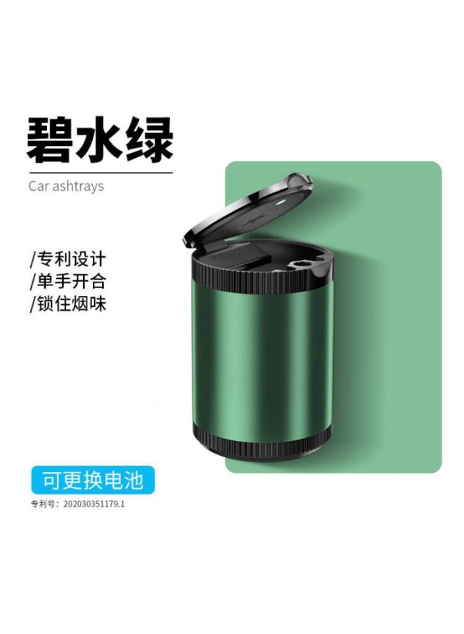 Fashion Brand Car Car Ashtray Creative Covered Led Light Car Portable Ashtray
