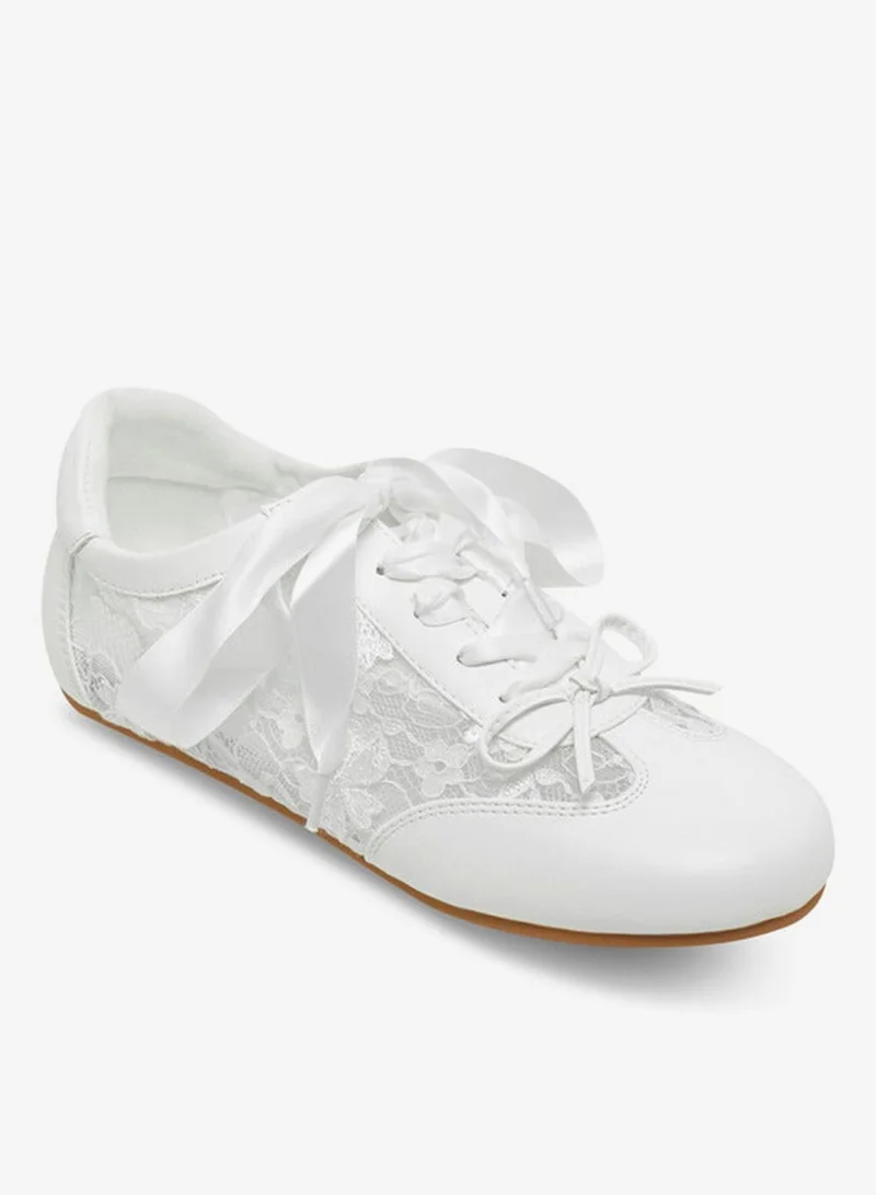 ميسي Women Lace-Up Ankle Sneakers