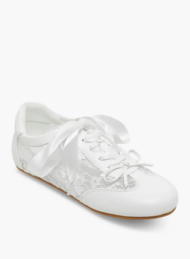 ميسي Women Lace-Up Ankle Sneakers