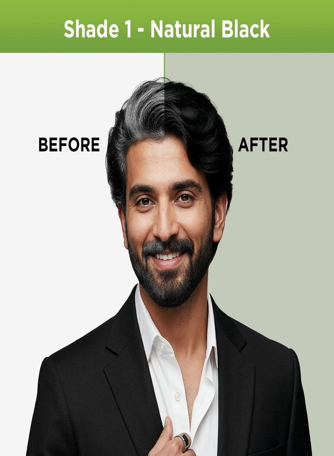Revlon Color'n Care Nourishing Permanent Hair Color for Men- 1.0 Natural Black - Image 2