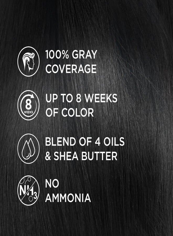 Revlon Color'n Care Nourishing Permanent Hair Color for Men- 1.0 Natural Black - Image 3