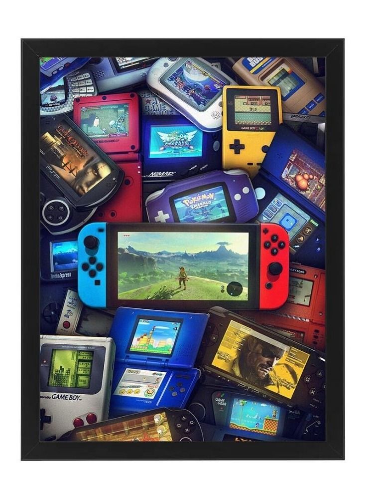 RKN Digital Wall Art Poster Frame Nintendo Switch 30X40 cm - Image 2