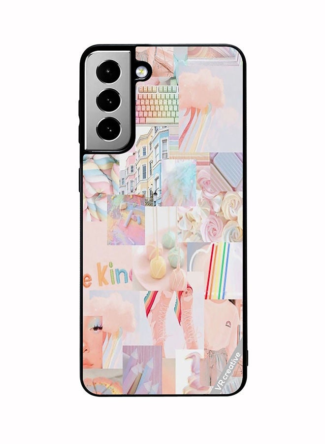 VR CREATIVE Protective Case Cover For Samsung Galaxy S21 FE 5G Multicolor Design - Image 1