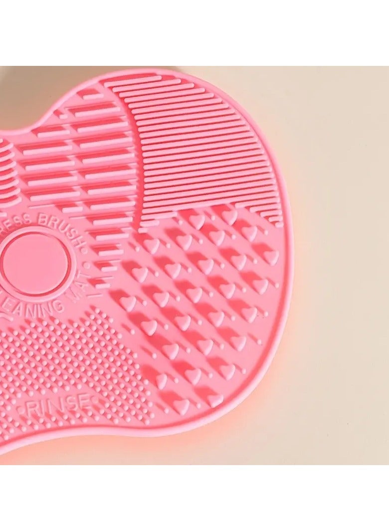 ORiTi 1PC Sioicone Brush Cleaner Wahing Brush Cleaning Mat Foundation Makeup Brush Cleaner Pad Universal Makeup Tool With Sunction Cuos - Image 3