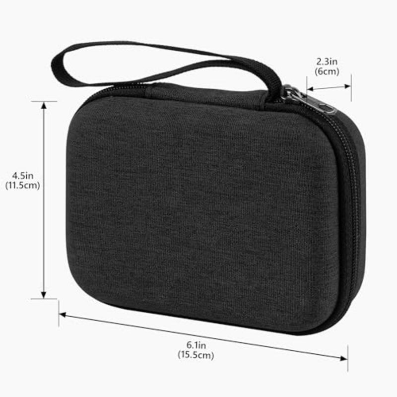 Geekria Audio Interface Carrying Case, Compatible with Teenage Engineering TX-6, EVA Hard Shell Portable Travel Bag Dark Gray - Image 4