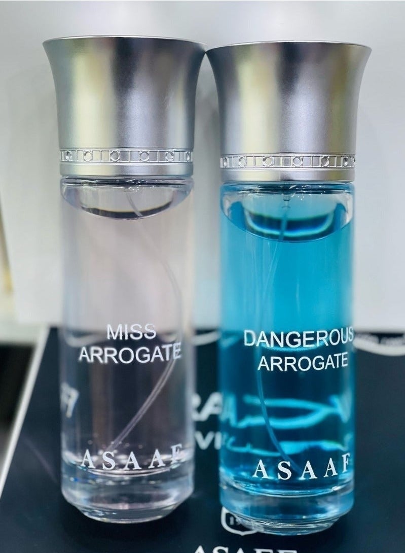 ASAAF MISS ARROGATE 200ML AND ASAAF DANGEROUS ARROGATE 200ML EDP