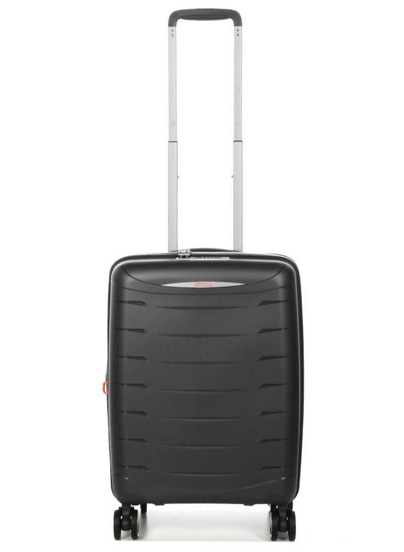 Jump Furano 2 PP Hard Expandable Suitcase Luggage Trolley 55 cm Cabin Charcoal  - Image 2