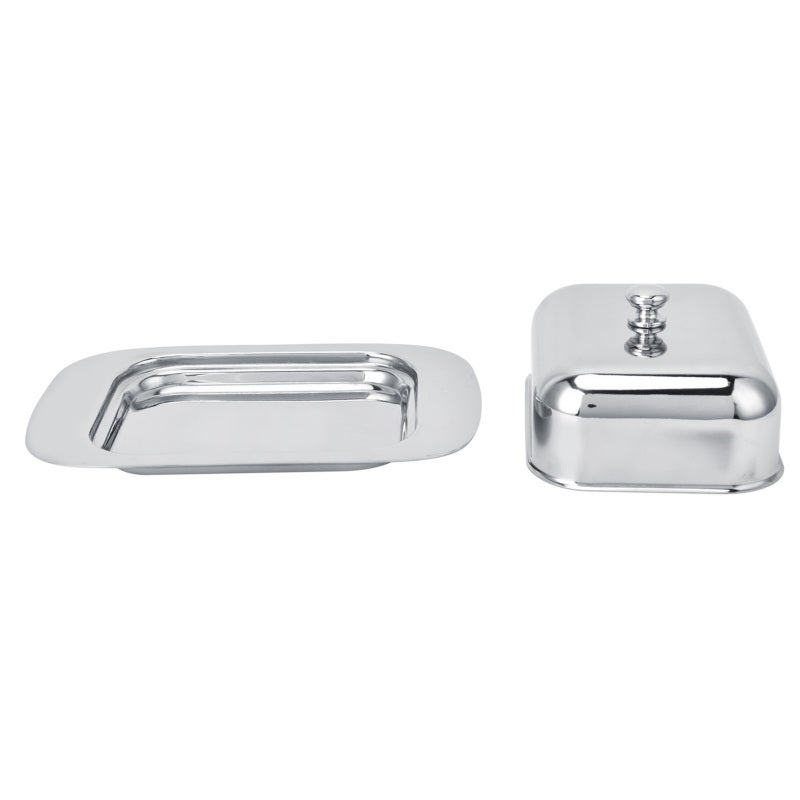 Stainless Steel Butter Box: Food-Grade Rust-Proof Butter Dish - Airtight Lid for Freshness, Easy Spread Butter Keeper for Home Kitchen, Restaurant And Home Cook - Image 5