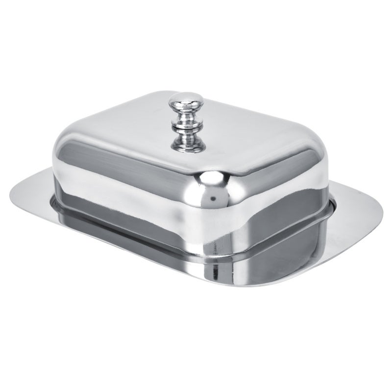 Stainless Steel Butter Box: Food-Grade Rust-Proof Butter Dish - Airtight Lid for Freshness, Easy Spread Butter Keeper for Home Kitchen, Restaurant And Home Cook - Image 3