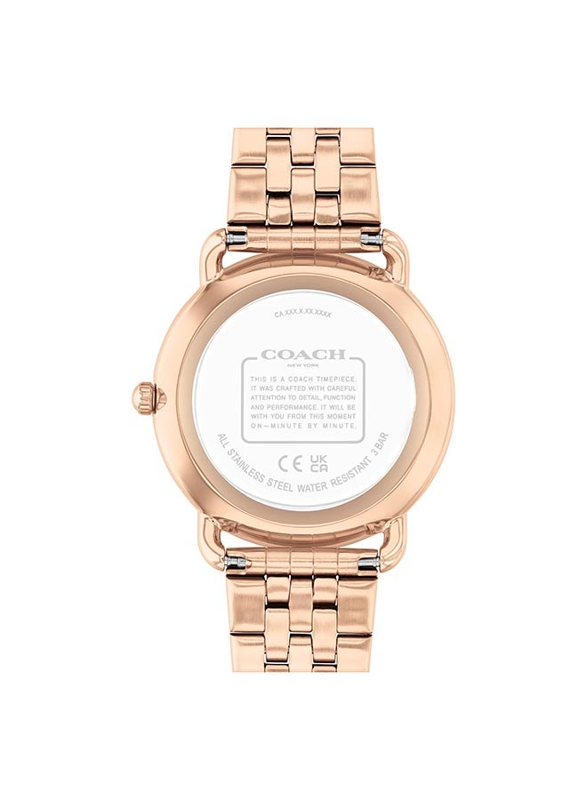 COACH WATCHES ROUND ANALOG WOMEN'S SILVER WHITE CASE WATCH - 14000127 - Image 3