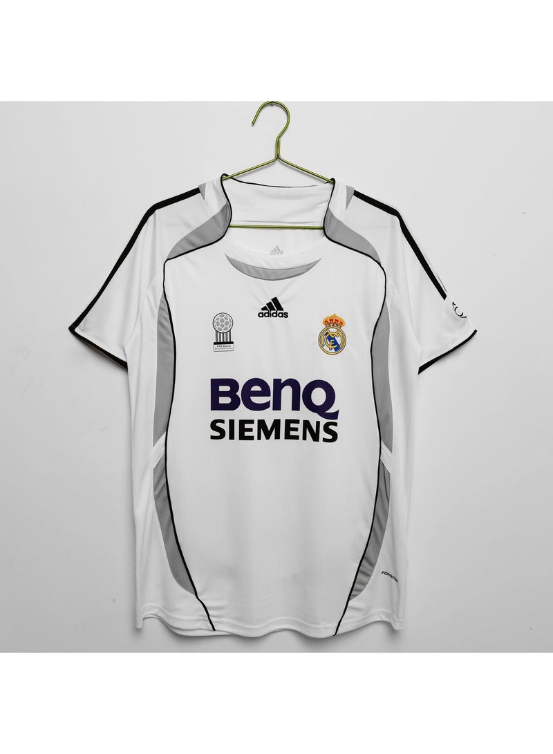 Real Madrid 2006/07 Real Madrid home retro jersey classic jersey - Image 1