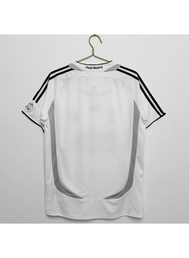 Real Madrid 2006/07 Real Madrid home retro jersey classic jersey - Image 2