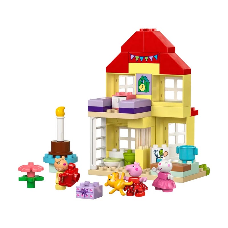 LEGO - Duplo Peppa Pig Birthday House 59 Pieces - 10433 - Image 4