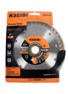 KSEIBI 7 Inch Sintered Diamond Discs Wave Turbo, Turbo Disc Cut Grind Sharpen Marble Concrete and Bricks 180mm, Super Thin Diamond Saw Blade for Cutting Porcelain Tiles, Granite, Marble, Ceramics.  - Image 4