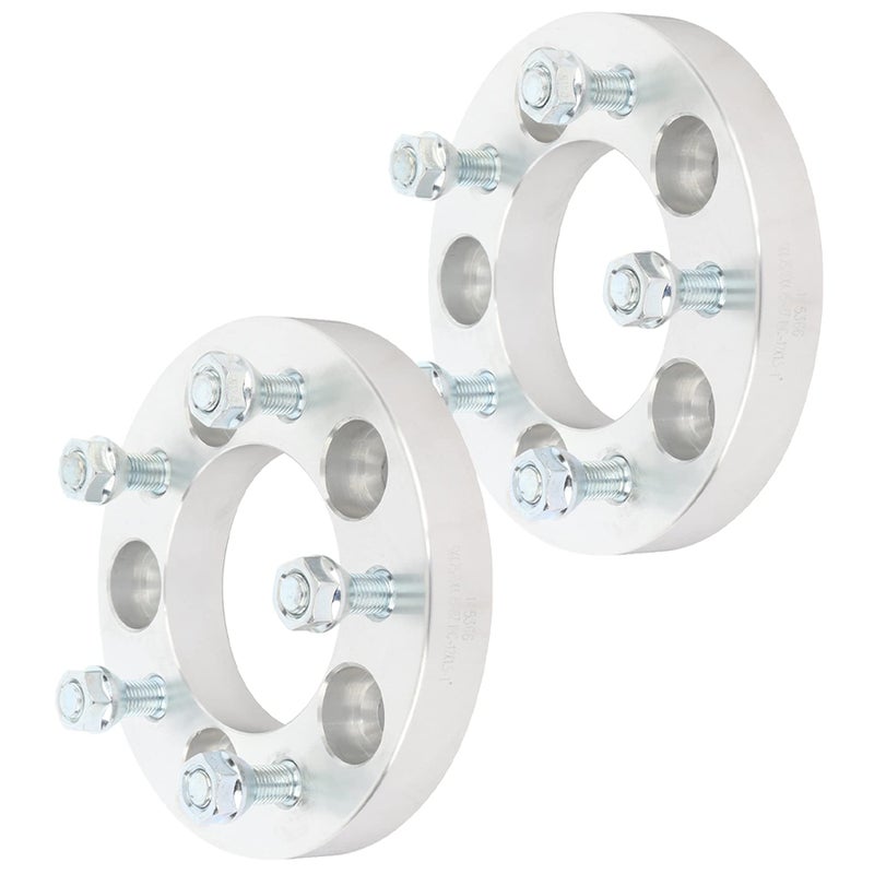 OCPTY 2PCS 1 inch 25mm Wheel Spacers 5 Lug 5x475 to 5x475 5x12065 with 12x15 Studs fits for Corvette Wheel spacers for Camaro S10 for S15 Jimmy Wheel spacers