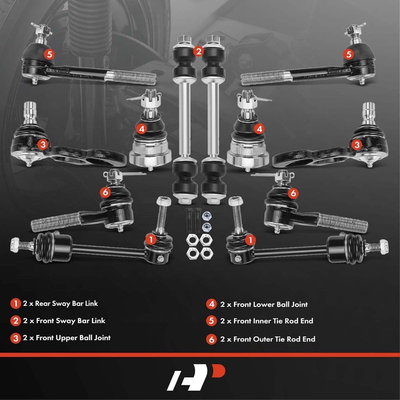 A-Premium Control Arm Kit for Ford Crown Victoria & Mercury Grand Marquis - Image 2