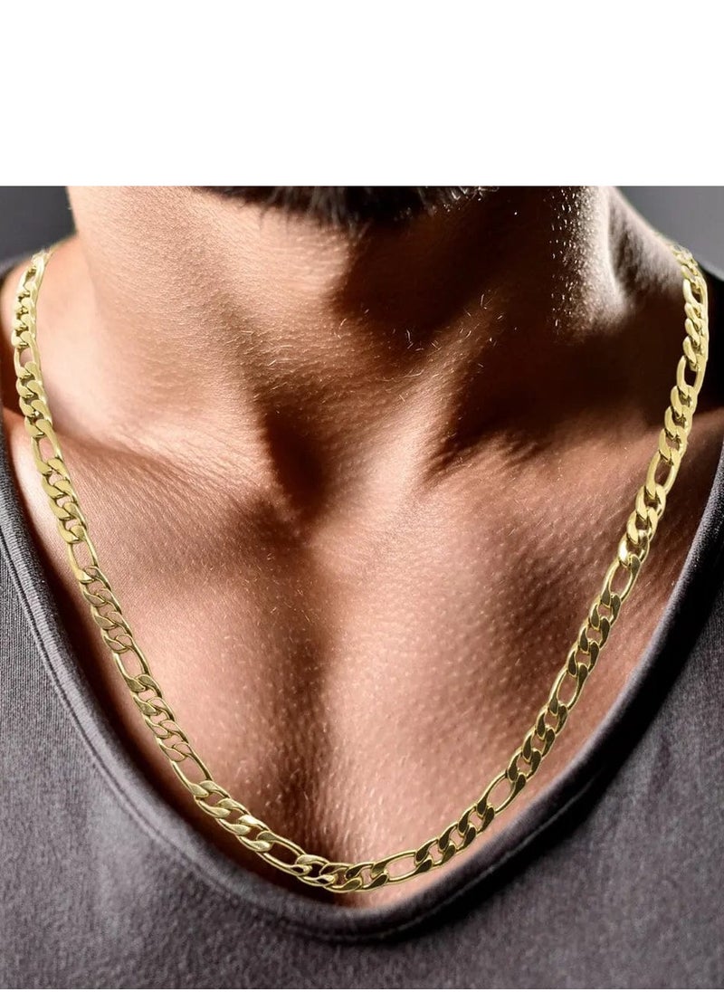 لاكجيريا سلسلة فيجارو عصرية رائعة من الستانلس ستيل للرجال و النساء (5 ملم)  - Image 4