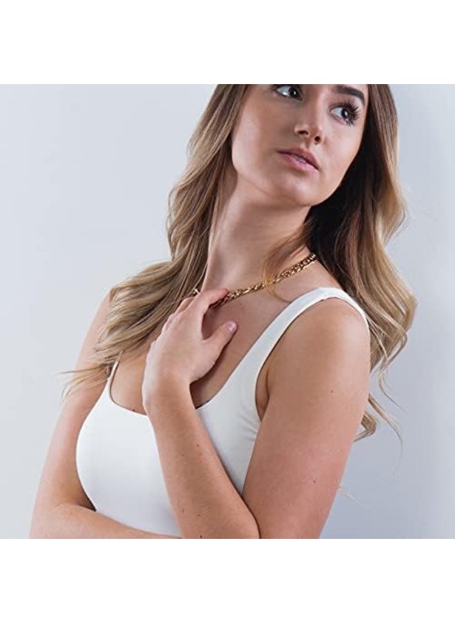 لاكجيريا سلسلة فيجارو عصرية رائعة من الستانلس ستيل للرجال و النساء (5 ملم)  - Image 1