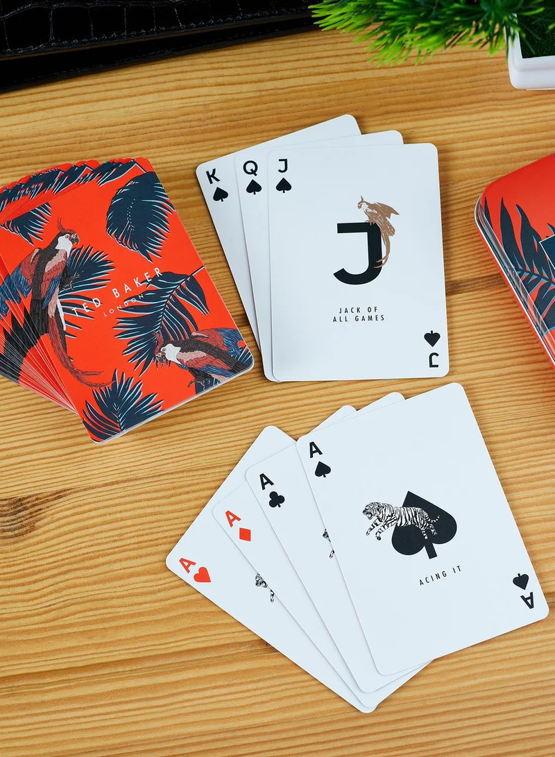 Ted Baker Playing Cards With Case