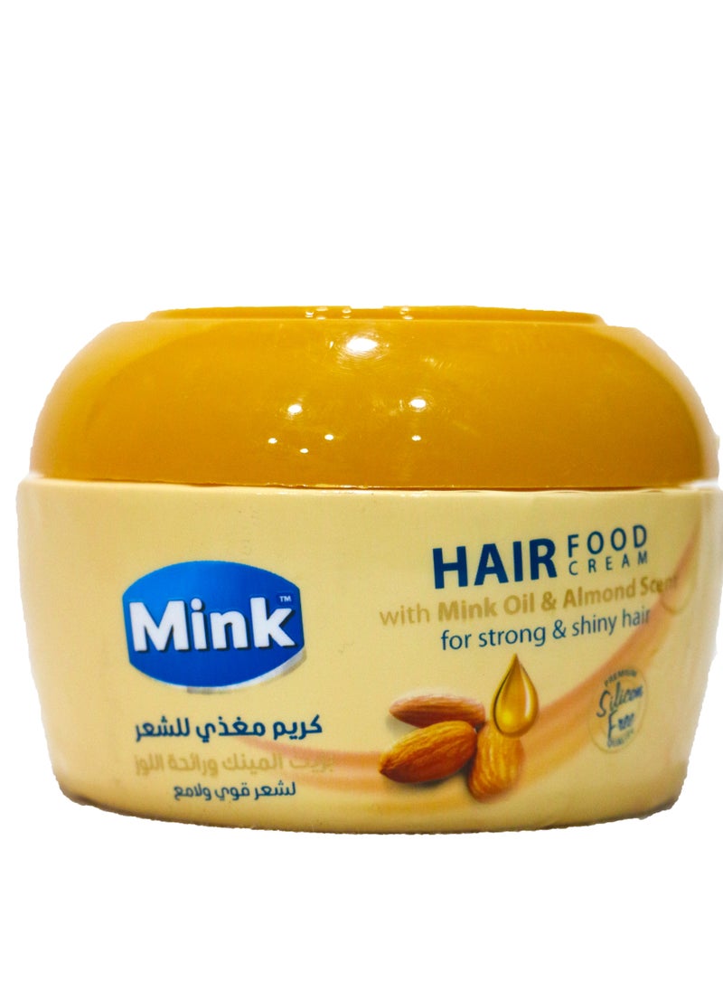 Mink - Mink Hair Food Cream With Mink Oil & Almond 250ML - Image 1
